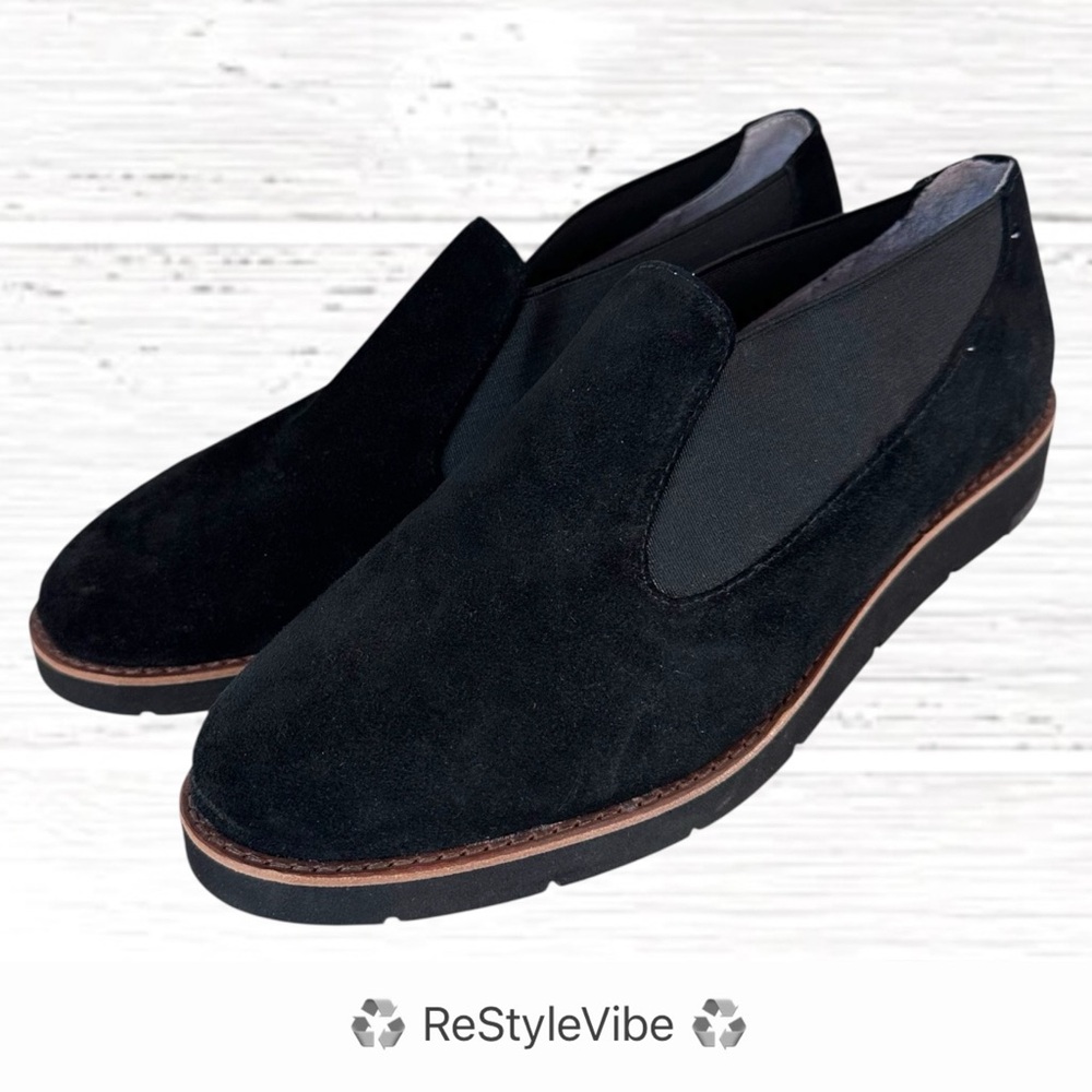 JOHNSTON & MURPHY Women’s Size 8 Shoes Slip On Style Suede Flex System